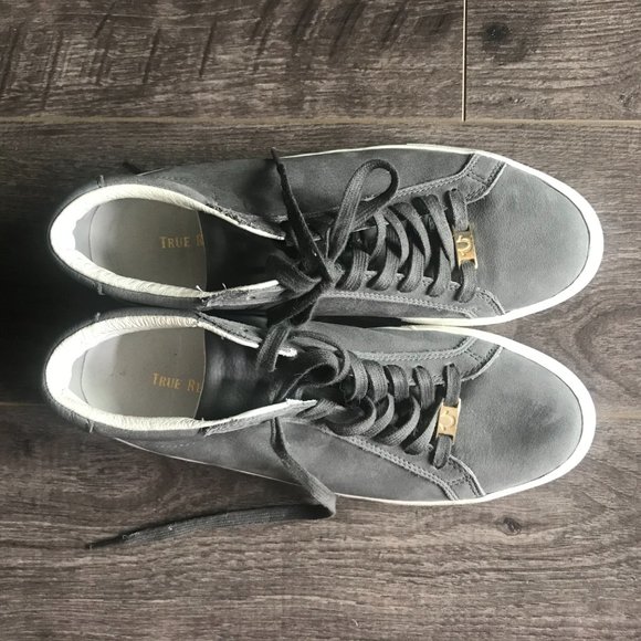 Men's True Religion High-Top Leather - Picture 2 of 2